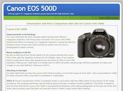 Canon EOS 500D