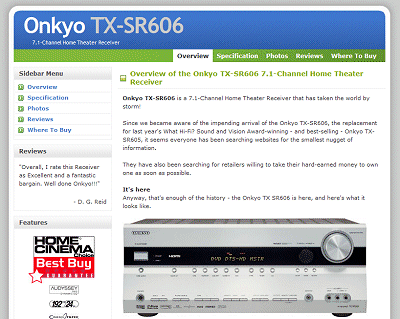denew onkyo tx-sr606