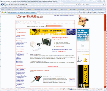 Visit the DIY or TRADE Website