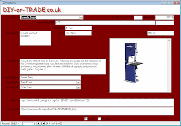 The DIY or TRADE database