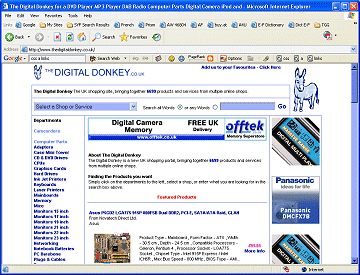 Visit The Digital Donkey Website