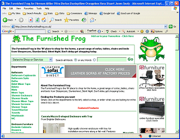 Visit The Furnished Frog Website