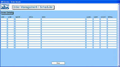 ABS Wastewater Technology Ltd - Order Details form