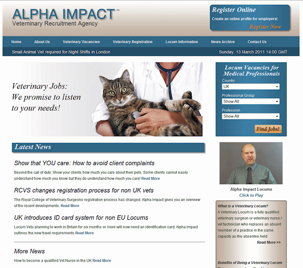 Alpha Impact Website