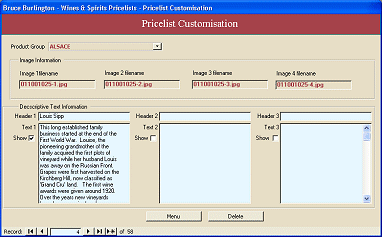 Pricelist Customisation